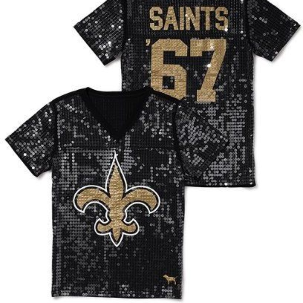 Victorias Secret PINK New Orleans Saints Top